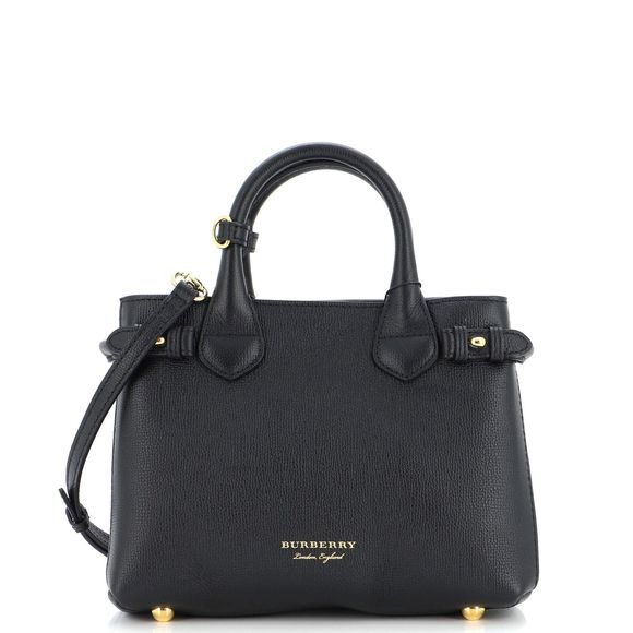 Burberry Handbags - Burberry Banner Tote Leather And House #80416B10B